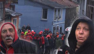 Fatih&rsquo;te iki binanın &ccedil;&ouml;kt&uuml;ğ&uuml; mahallenin sakinleri konuştu 