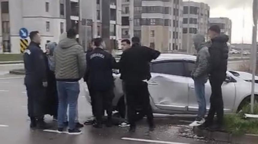 Diyarbakır'da kaza sonrası gerginlik