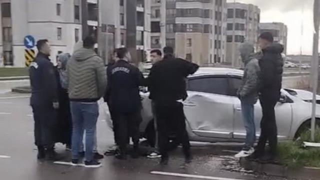 Diyarbakır'da kaza sonrası gerginlik