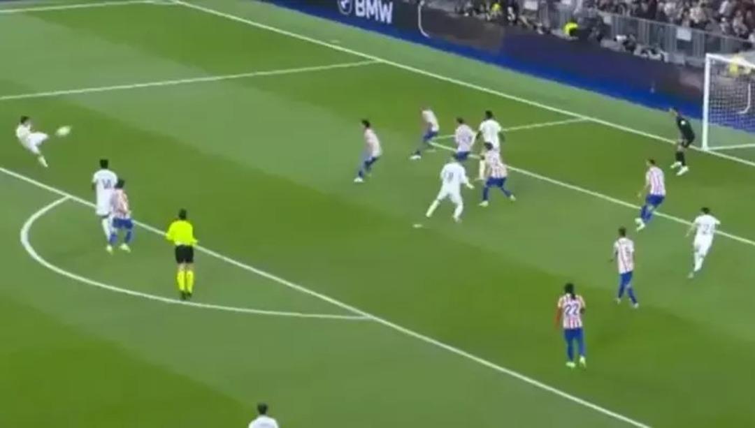 İspanyol derbisinde Real Madrid g&uuml;ld&uuml;! &Ccedil;ılgın ma&ccedil;ta 5 gol 1 kırmızı kart 5