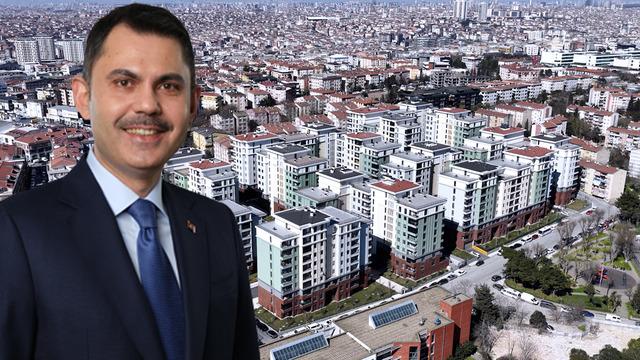 Bakan Kurum, kentsel dönüşümle yenilenen  Tozkoparan’dan görüntüler paylaştı