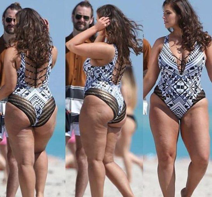 Ashley Graham'dan olay çekim G1
