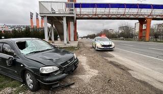 Eskişehir'de otomobilin &ccedil;arptığı kişi &ouml;ld&uuml;
