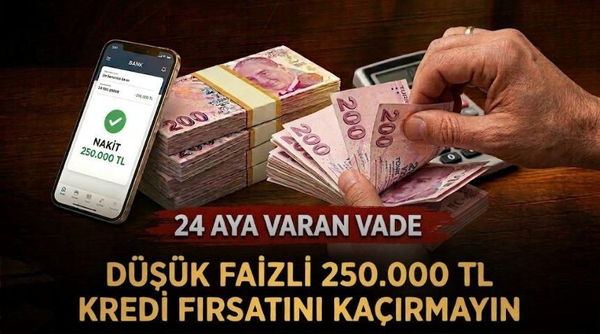 qnb 250.000 tl KREDİ