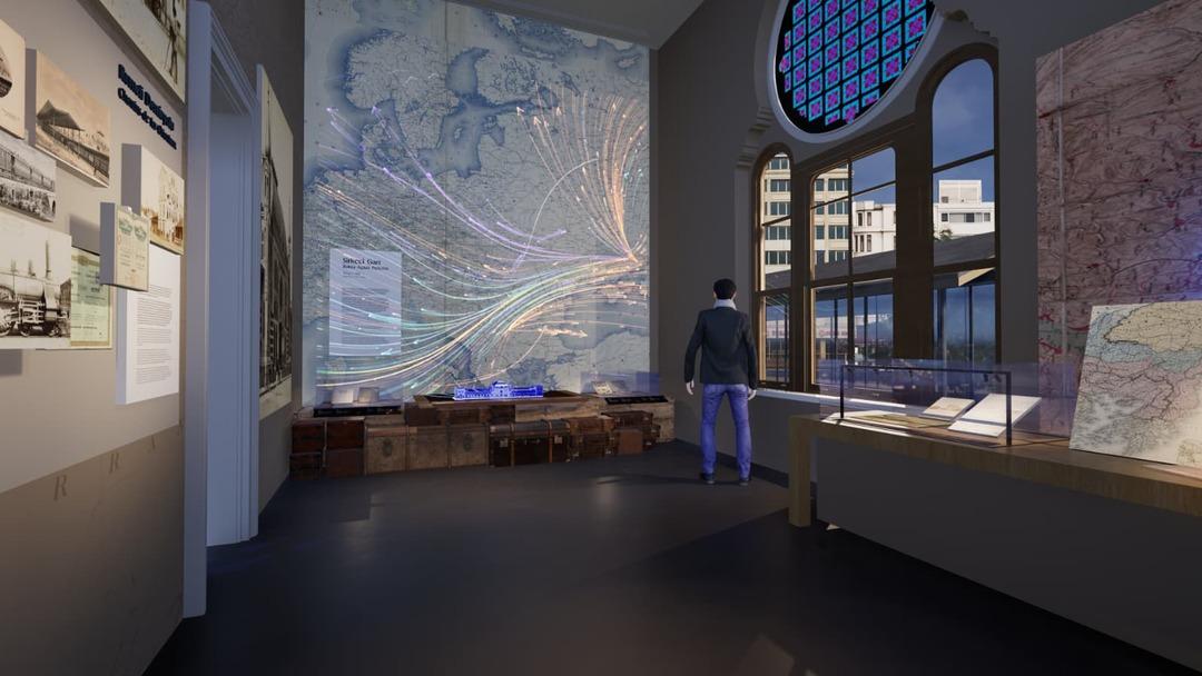 Bakan Ersoy paylaştı! Haydarpaşa ve Sirkeci m&uuml;zelerine uluslararası dokunuş 3