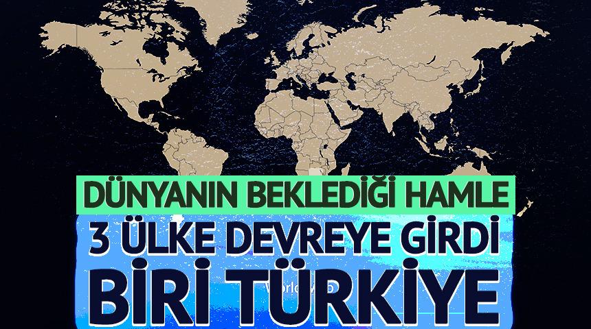 3 &uuml;lke devrede: Biri T&uuml;rkiye