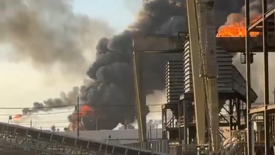 ABD deki petrol rafinerisinde şiddetli patlama 1