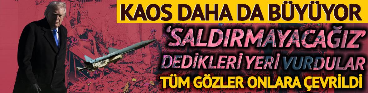 Orta Doğu'da kaos daha da b&uuml;y&uuml;d&uuml;! 'Saldırmayacağız' dedikleri yeri vurdular