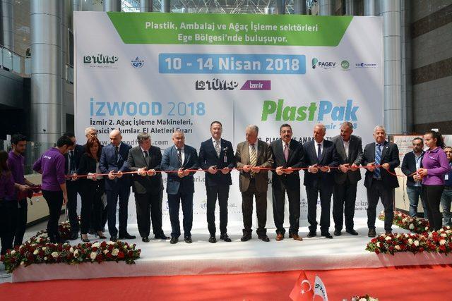 Ağaç İşleme Makinecilerini buluşturan İZWOOD 2018 Fuarı, Fuarİzmir’de başladı