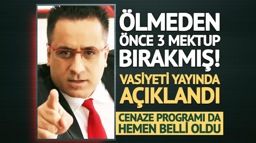 Erol K&ouml;se &ouml;lmeden &ouml;nce 3 mektup bırakmış! Vasiyeti yayında a&ccedil;ıklandı