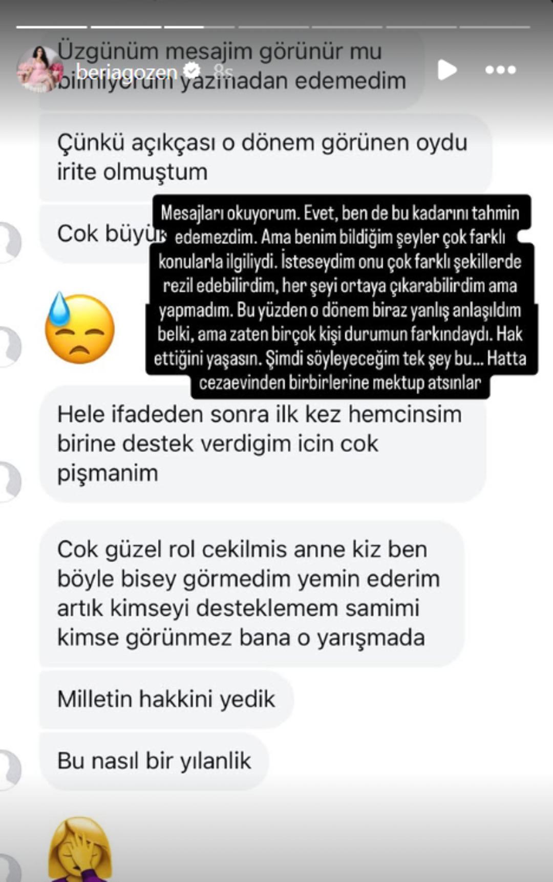 Aleyna Kalaycıoğlu tutuklandı Beria Özden sessiz kalmadı: Onu rezil edebilirdim 2