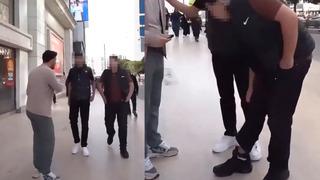 Sokak röportajında ayağındaki kelepçeyi göstermişti, ceza olarak mescid temizleyecek