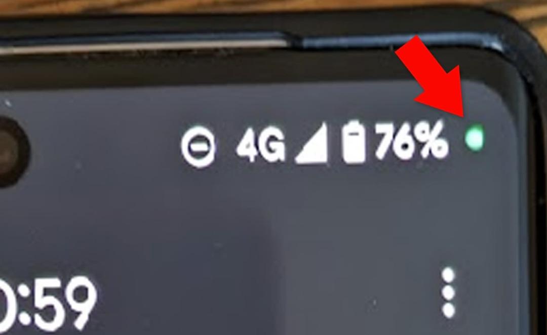 Herkesin telefonunda var ama kimse anlamını bilmiyor! Yeşil nokta ne anlama geliyor? 1