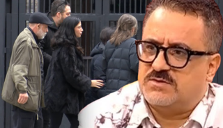 Babasının cenazesini almaya geldi! B&ouml;yle g&ouml;r&uuml;nt&uuml;lendi