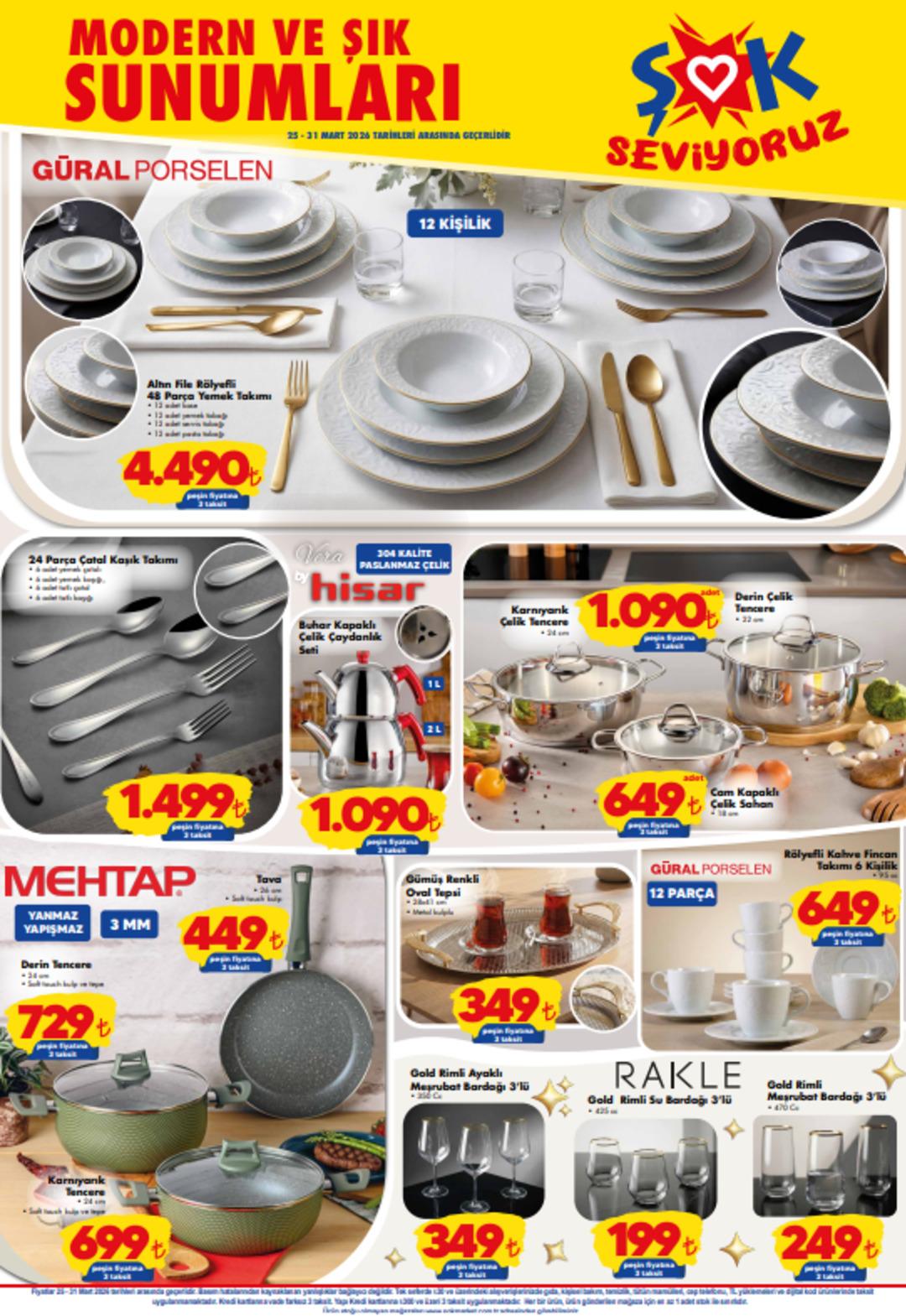 ŞOK a Armani kol saati geliyor! 25 Mart 2026 ŞOK aktüel katalog yayınlandı! 5