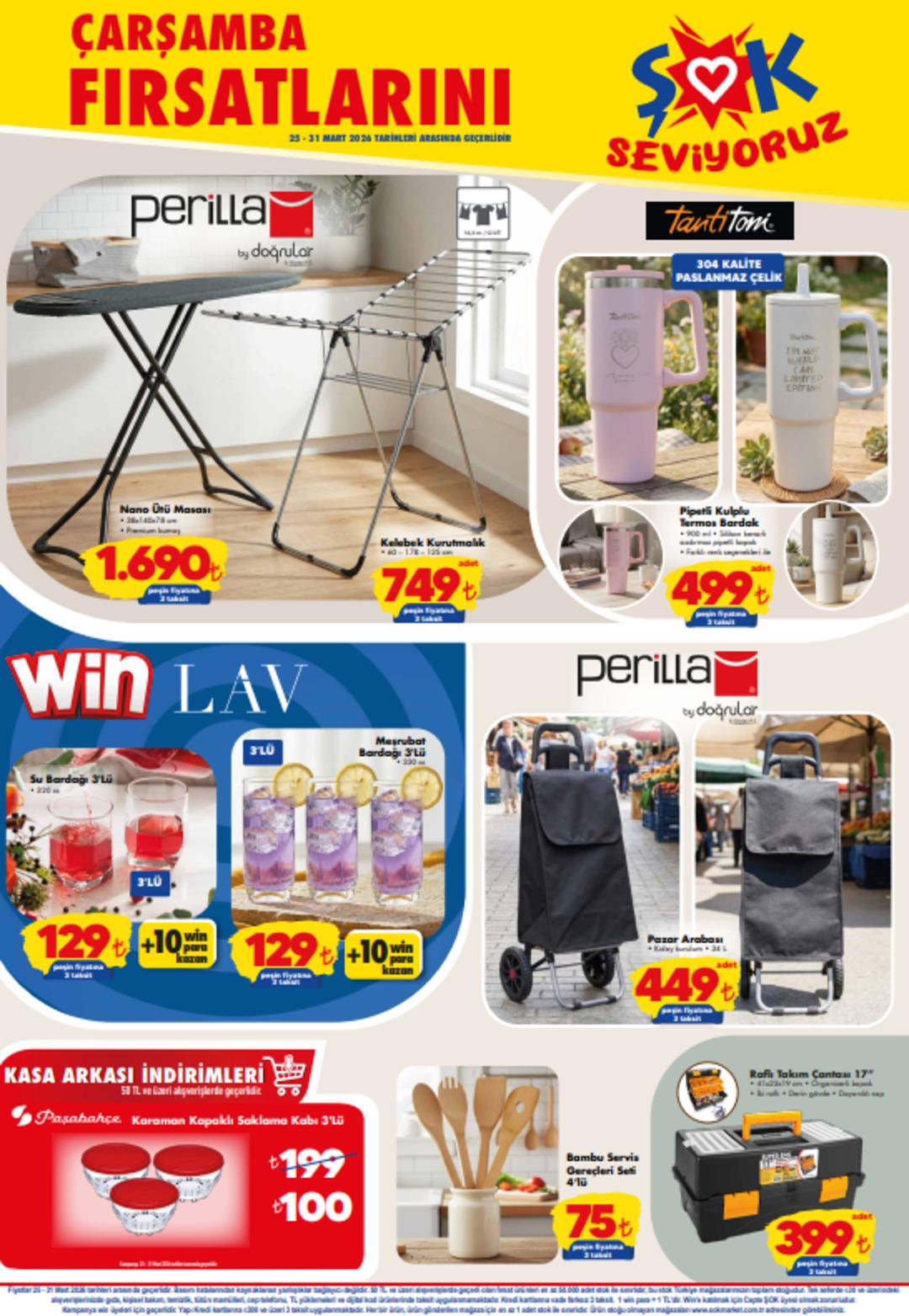 ŞOK a Armani kol saati geliyor! 25 Mart 2026 ŞOK aktüel katalog yayınlandı! 6