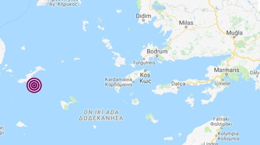 Bodrum'da korkutan deprem! (Kandilli son depremler)