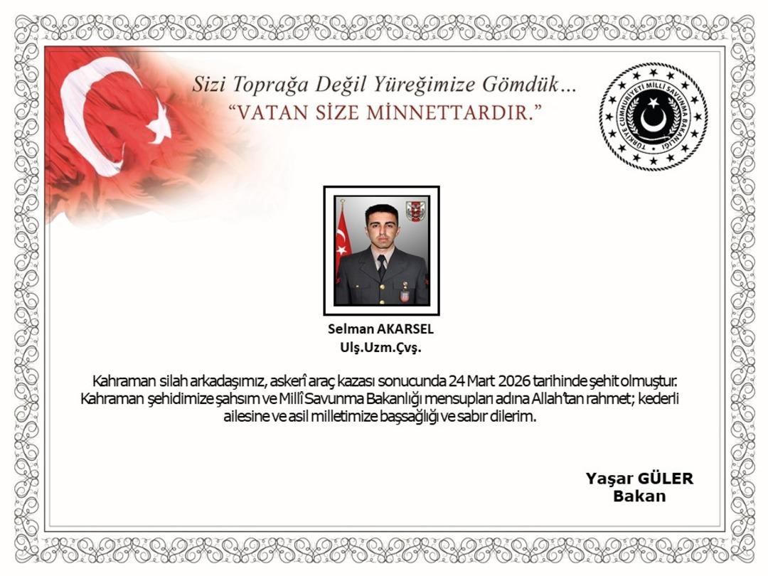Kahreden haber! MSB duyurdu: 2 askerimiz şehit oldu 2