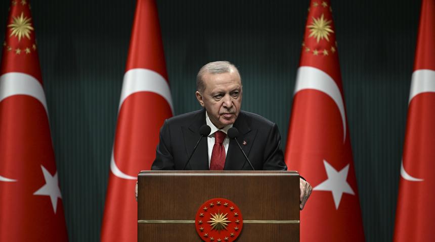 Cumhurbaşkanı Erdoğan'dan plaka, g&ouml;r&uuml;nt&uuml; ve ses sistemleri uygulamasıyla ilgili a&ccedil;ıklama