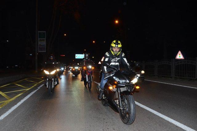 Ordulu motorcular polislerin haftalarını kutladı