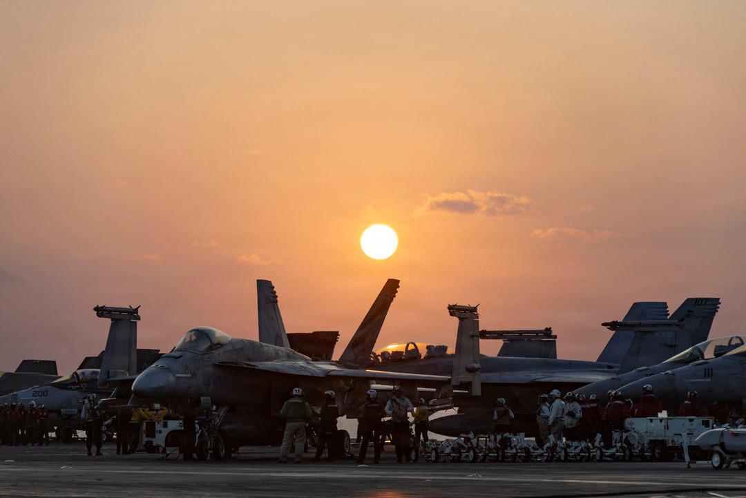 İran "Vurduk" demişti! Trump tan USS Abraham Lincoln u&ccedil;ak gemisi a&ccedil;ıklaması: "100 f&uuml;ze fırlattılar" 3