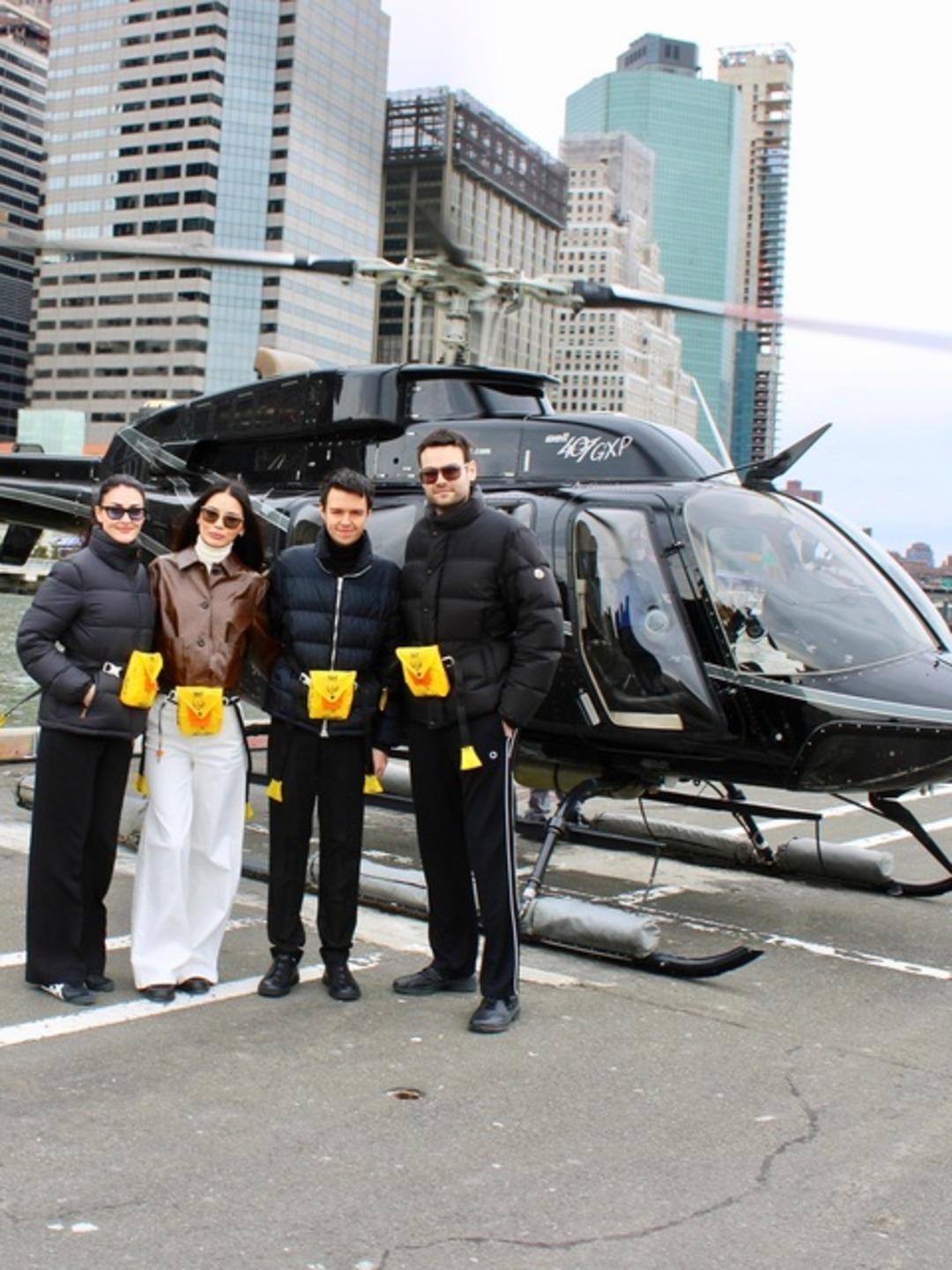 Esra Bilgi&ccedil; ile Faruk Sabancı aşk tazeledi! Helikopterden paylaştı&hellip; 6