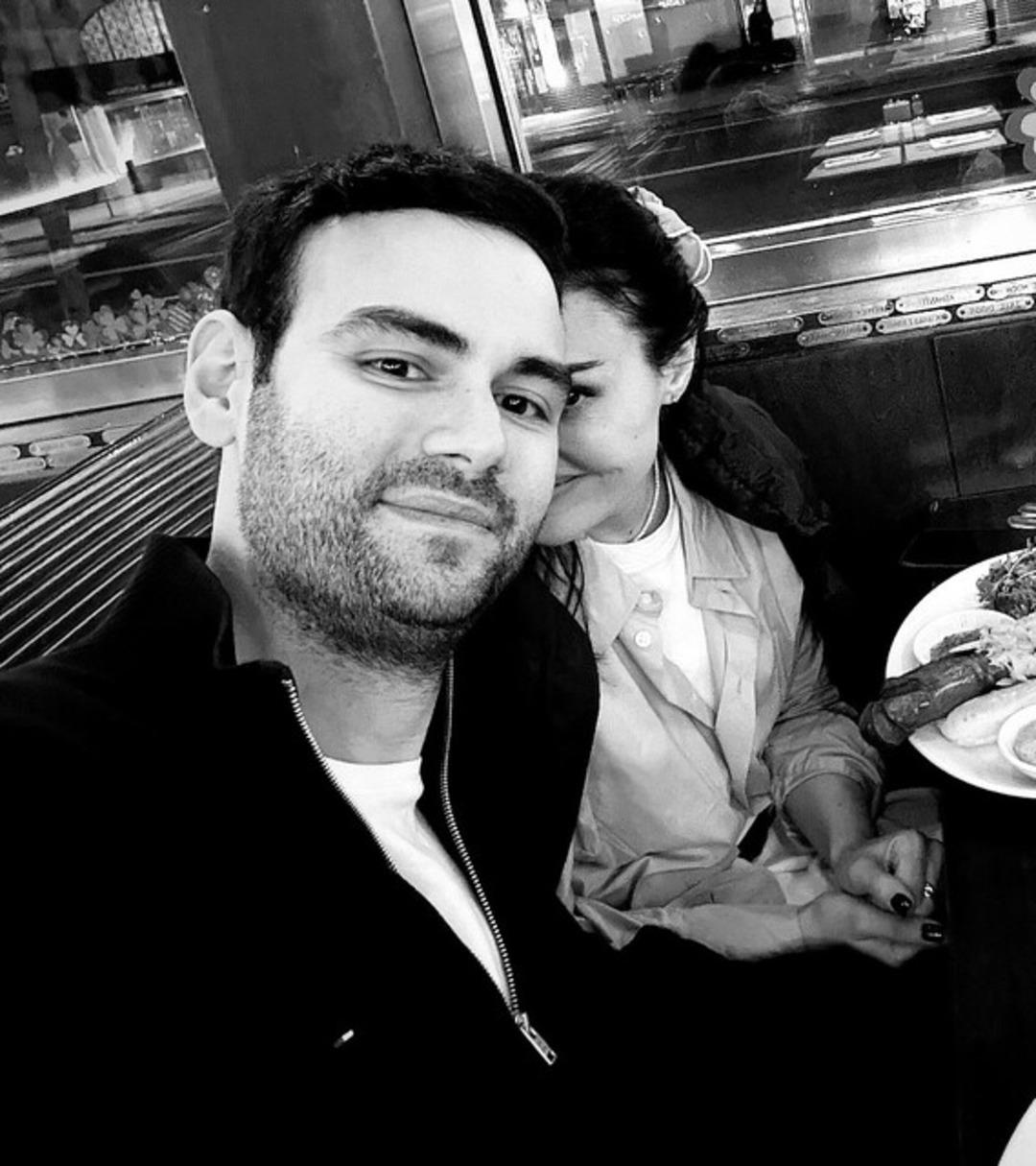 Esra Bilgi&ccedil; ile Faruk Sabancı aşk tazeledi! Helikopterden paylaştı&hellip; 2