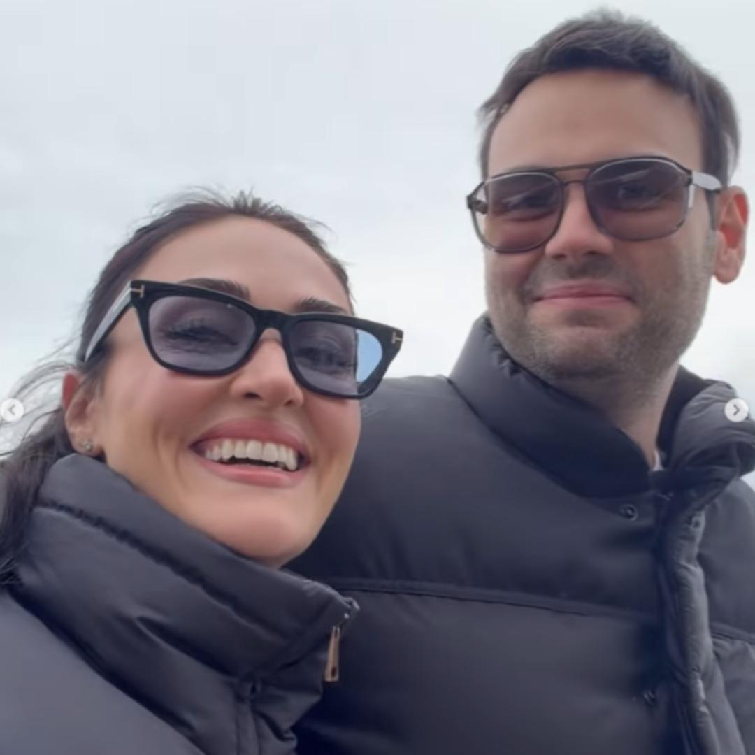 Esra Bilgi&ccedil; ile Faruk Sabancı aşk tazeledi! Helikopterden paylaştı&hellip; 1