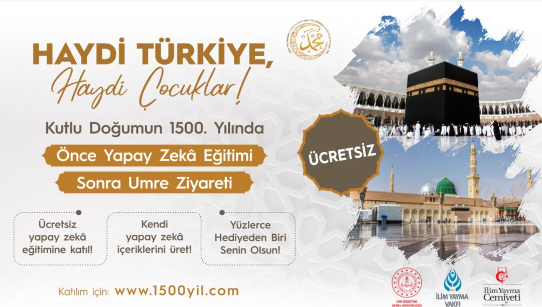 Hz. Muhammed&rsquo;in doğumunun 1500. yılı anısına "Yapay zek&acirc; ile dijital i&ccedil;erik geliştirme projesi" 3