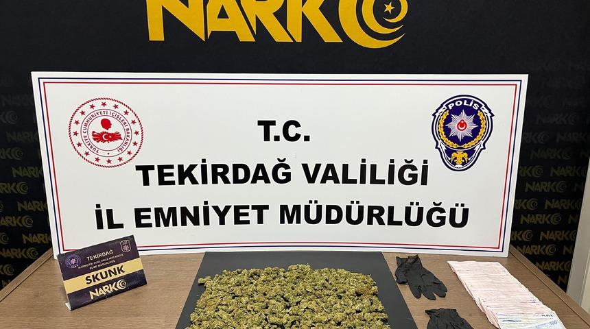 Tekirdağ&rsquo;da uyuşturucu operasyonu: 10 kişi tutuklandı