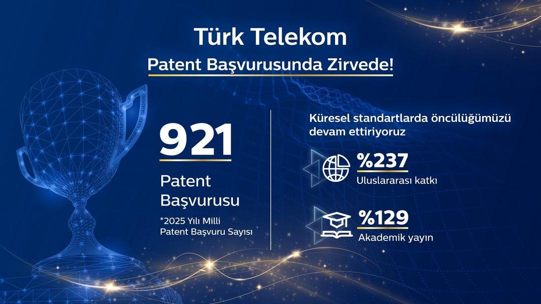 T&uuml;rk Telekom patent başvurusunda zirvede! Ebubekir Şahin den a&ccedil;ıklama: "Gurur duyuyoruz" 1
