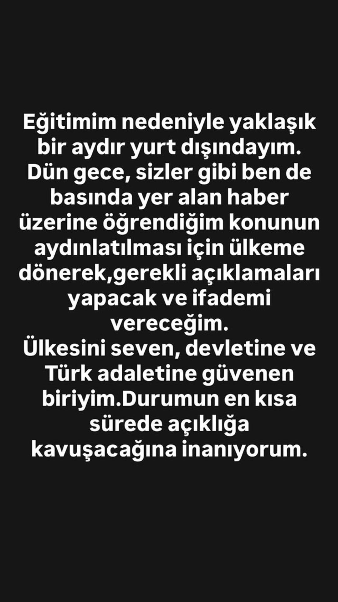 Hakkında yakalama kararı &ccedil;ıktı! Hande Er&ccedil;el den ilk a&ccedil;ıklama  2