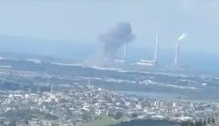  Rabin Elektrik Santrali &ccedil;evresinden dumanlar y&uuml;kseliyor