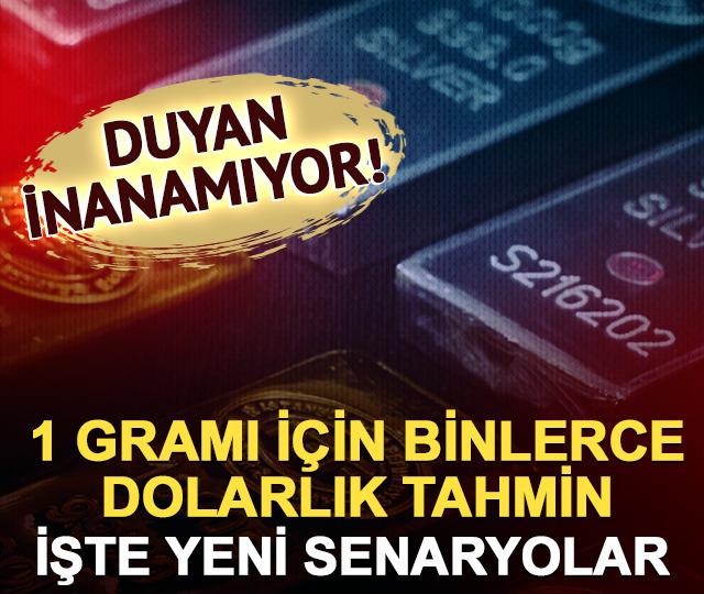 Duyan kulaklarına inanamıyor! 1 gramı için binlerce dolarlık tahmin: İşte altında yeni senaryolar