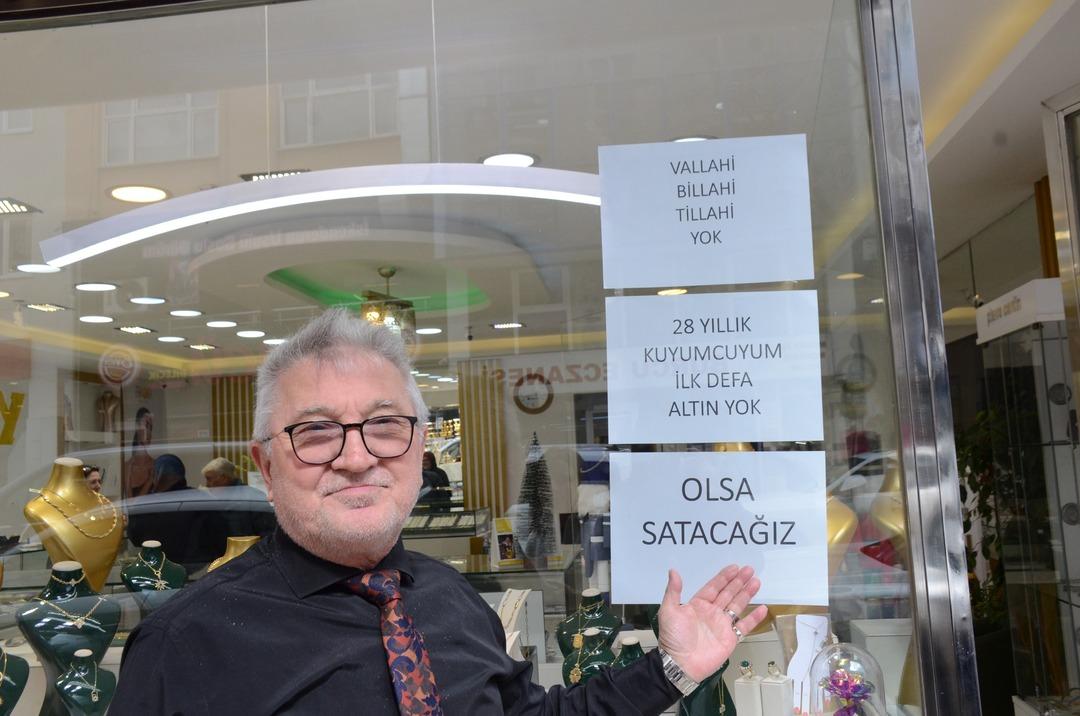 Kuyumcu camına  ilk defa  yazarak anlattı:  28 yıllık kuyumcuyum  4