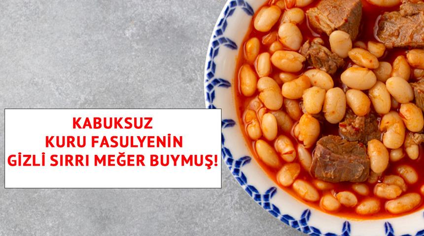 Yıllardır yanlış pişiriyoruz! Kuru fasulyede kabuk soyulmasını bitiren y&ouml;ntem