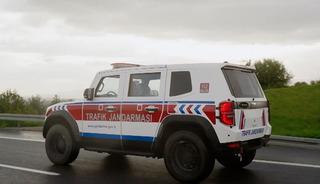 T&uuml;rkiye'nin ilk yerli ve milli zırhlı SUV aracı TULGA 4x4 g&ouml;reve başladı