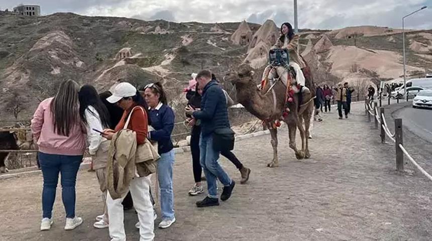 Kapadokya'yı bayramda 57 bin 988 turist ziyaret etti