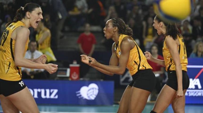 Kupa Voley'de şampiyon Vakıfbank!