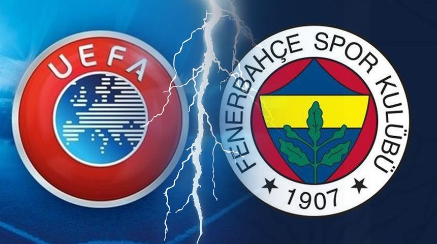 UEFA'dan Fenerbah&ccedil;e'ye ceza yağdı! 'Ciddi bir ihlal' diyerek duyurdular