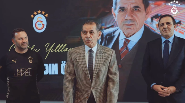 Galatasaray'da başkan Dursun Özbek'in doğum günü kutlandı