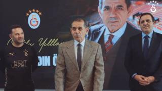 Galatasaray'da başkan Dursun Özbek'in doğum günü kutlandı