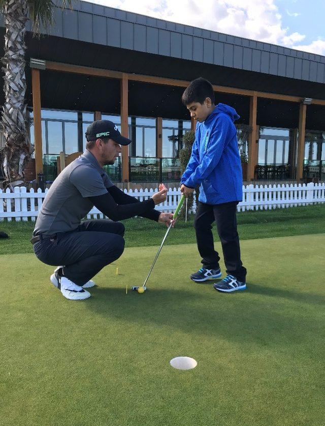 “Çocuk Evlerinden Golfe, Golften Olimpiyatlara Projesi” devam ediyor