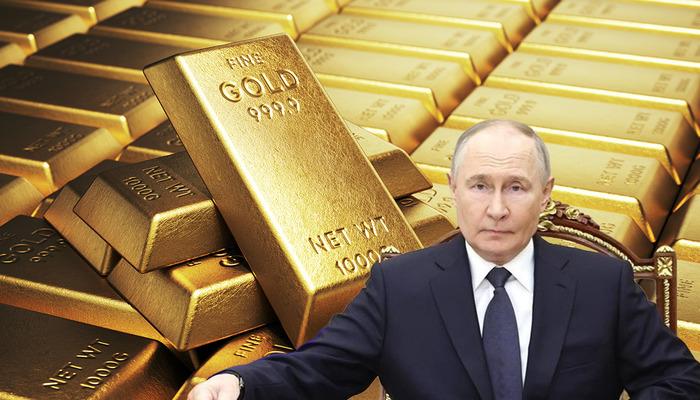 Putin, Rusya'dan k&uuml;l&ccedil;e altın ihracatını yasakladı