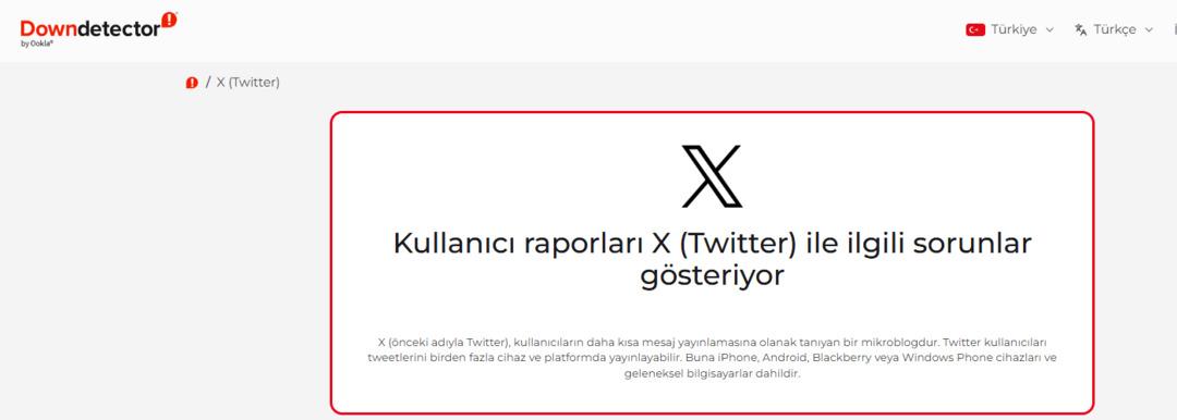 X (Twitter) çöktü mü? 26 Mart 2026 X te sorun mu yaşandı? Kullanıcı raporları geldi! 1