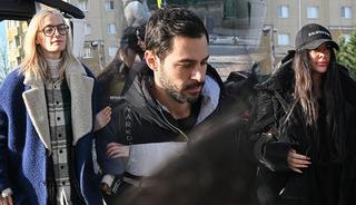 &Uuml;nl&uuml; isimler adliyeye sevk edildi! G&ouml;r&uuml;nt&uuml;ler ortaya &ccedil;ıktı 