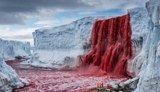 'Kan Şelale'sinin 100 yıllık gizem &ccedil;&ouml;z&uuml;ld&uuml;! 
