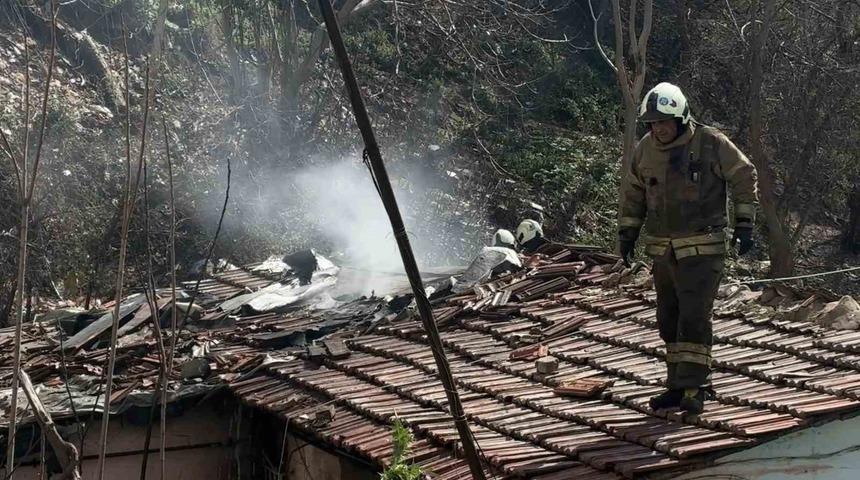 Kağıthane&rsquo;de korkutan gecekondu yangını