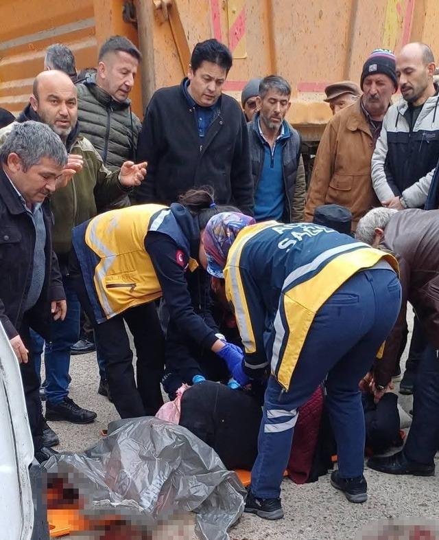 Kamyonun ezdiği kadın bir ay sonra hayatını kaybetti 2
