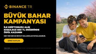 Binance TR, kripto varlık dünyasına adım atmak isteyenlere yönelik “Büyük Bahar Kampanyası”nı başlattı